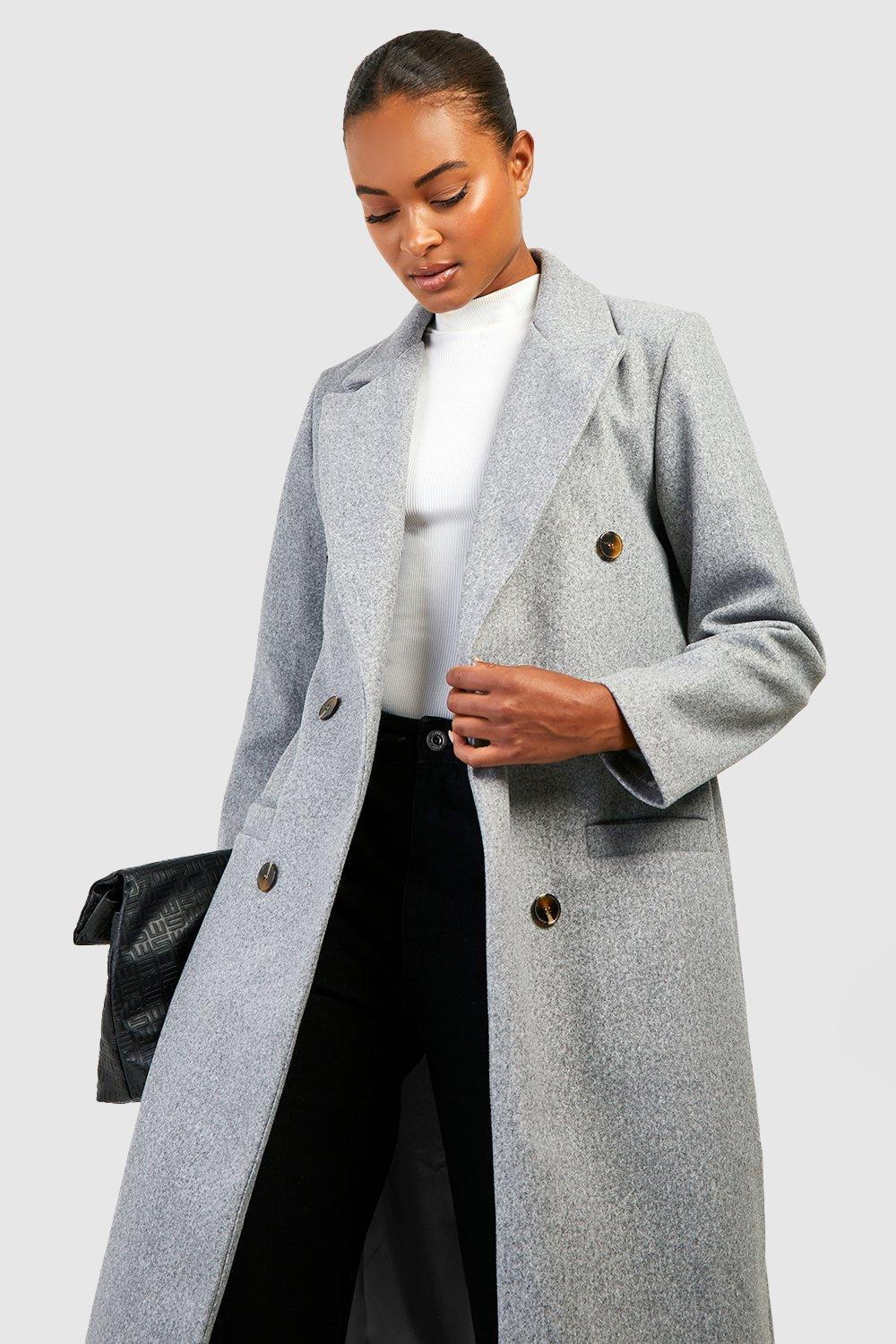 Tall grey outlet coat